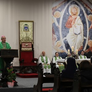 Biskup Gorski predvodio euharistijsko slavlje drugoga dana trodnevnice uoči Stepinčeva